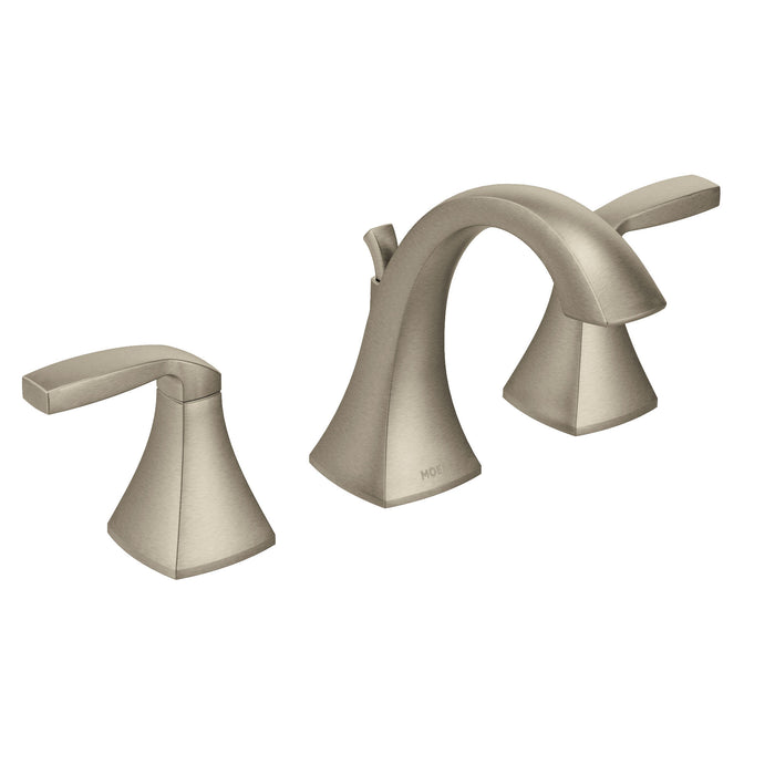Moen Two-Handle Bathroom Faucet, brushed nickel