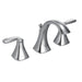 Moen Two-Handle Bathroom Faucet, chrome
