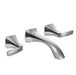 Moen Voss T6906 Two-Handle Wall Mount Bathroom Faucet, chrome