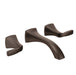 Moen Voss T6906 Two-Handle Wall Mount Bathroom Faucet, oil rubbed bronze