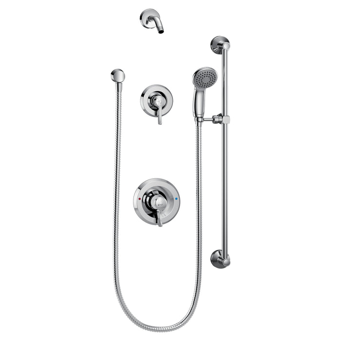Moen Commercial T8342NH transfer Posi-Temp(R) all-metal trim kits, chrome