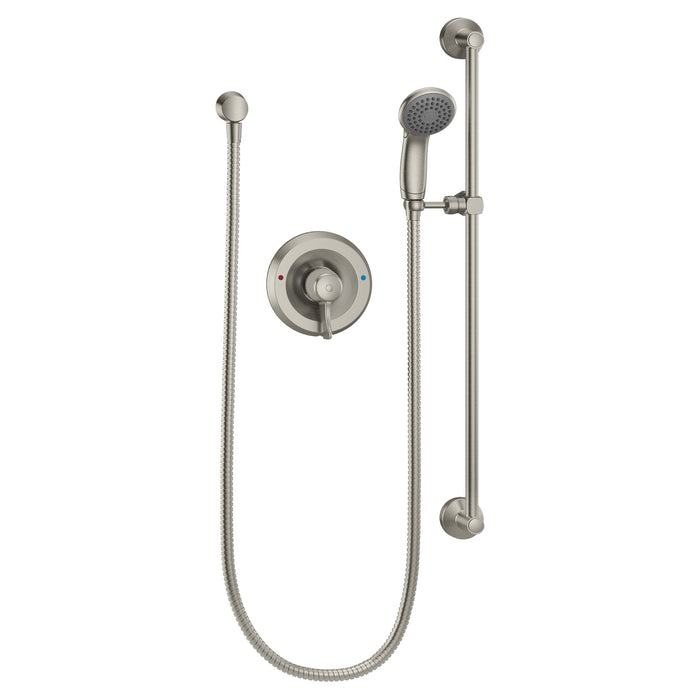 Moen Commercial T8346 Posi-Temp(R) all-metal trim kits, classic brushed nickel