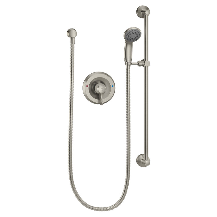 Moen Commercial T8346EP15 Posi-Temp(R) all-metal trim kits, classic brushed nickel