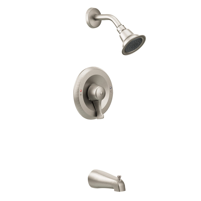 Moen Commercial T8389EP15 Posi-Temp(R) all-metal trim kits, classic brushed nickel