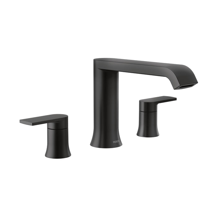 Moen Genta LX T908 Two-Handle Roman Tub Faucet, matte black