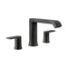 Moen Genta LX T908 Two-Handle Roman Tub Faucet, matte black