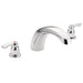 Moen Chateau T990 Two-Handle Roman Tub Faucet, chrome