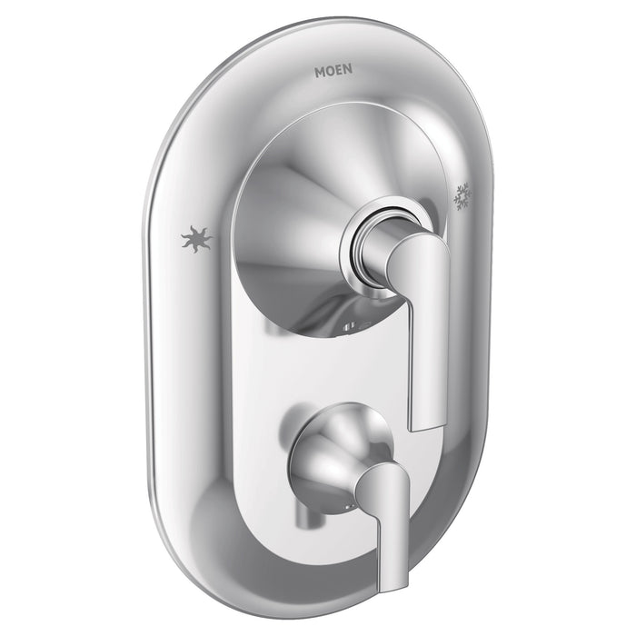 Moen Doux TS2200 Posi-Temp(R) with diverter valve trim, chrome