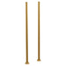 Moen Weymouth TS25105 Floor Mount Tub Filler Riser, brushed gold