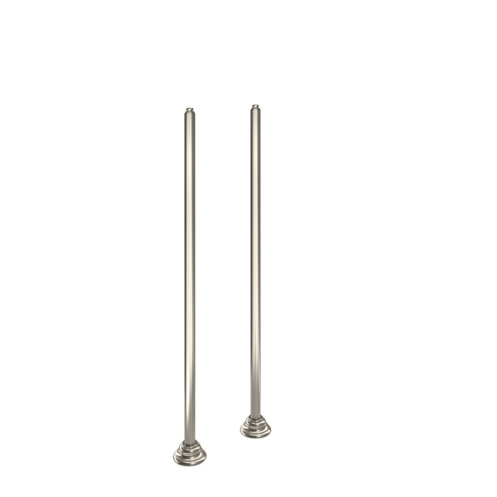 Moen Weymouth TS25105 Floor Mount Tub Filler Riser, brushed nickel