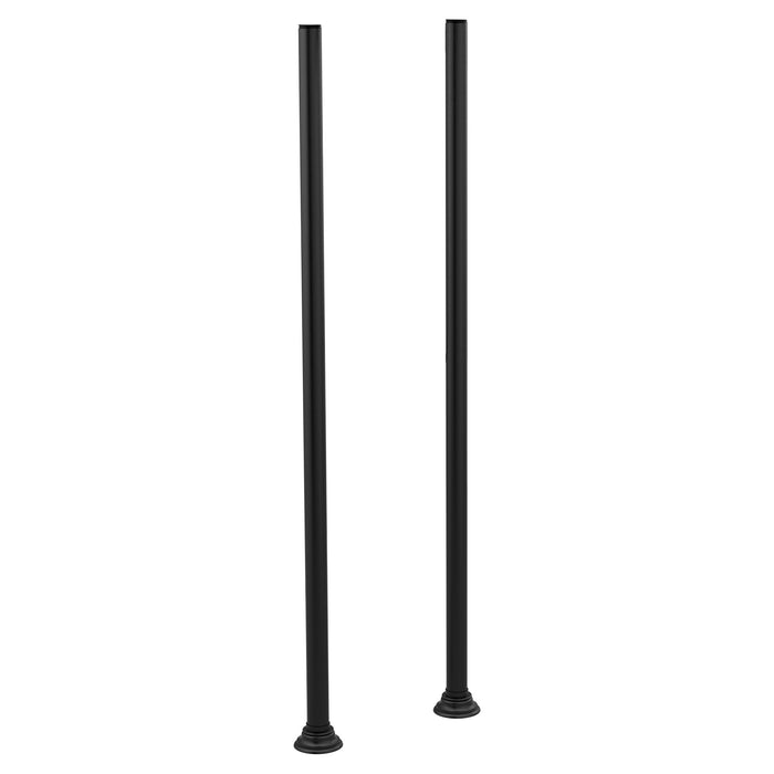 Moen Weymouth TS25105 Floor Mount Tub Filler Riser, matte black