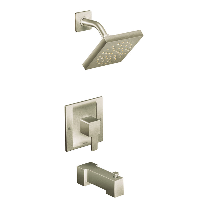 Moen 90 Degree TS2713EP Posi-Temp(R) tub/shower, brushed nickel 2