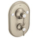 Moen Weymouth TS32100 Posi-Temp(R) with diverter tub/shower valve only, brushed nickel