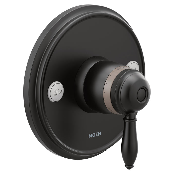 Moen Weymouth TS32110 ExactTemp(R) valve trim, matte black