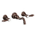 Moen TS42106 Two-Handle Wall Mount Bathroom Faucet, oil rubbed bronze