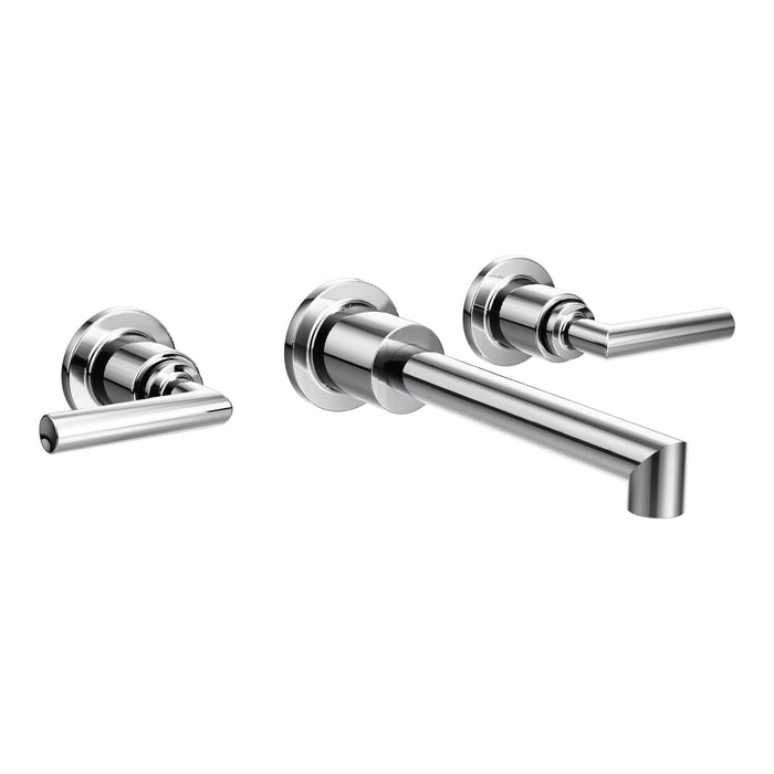 Moen TS43003 Two-Handle Wall Mount Bathroom Faucet, chrome
