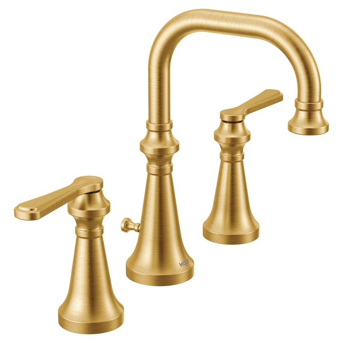 Moen TS44102 Two-Handle Bathroom Faucet, brushed gold