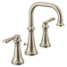 Moen TS44102 Two-Handle Bathroom Faucet, brushed nickel