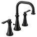 Moen TS44102 Two-Handle Bathroom Faucet, matte black