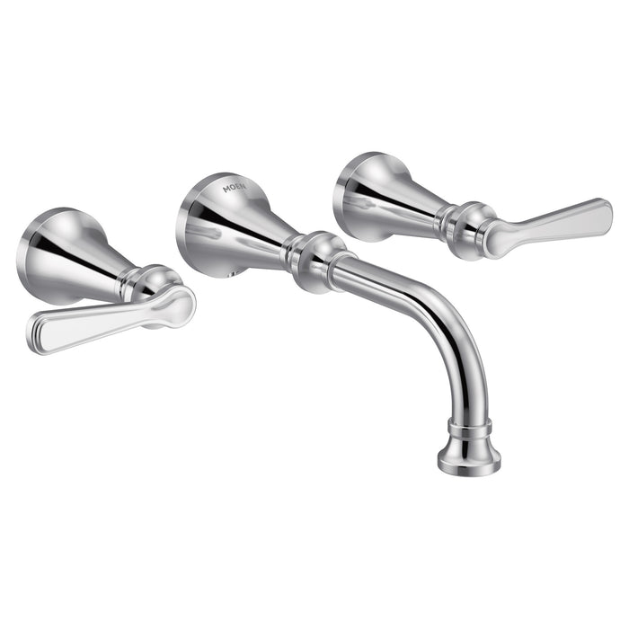 Moen Colinet TS44104 Two-Handle Wall Mount Bathroom Faucet
