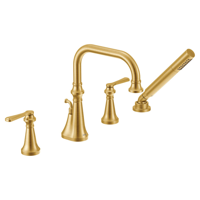 Moen Colinet TS44504 Two-Handle Roman Tub Faucet, brushed gold