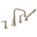 Moen Colinet TS44504 Two-Handle Roman Tub Faucet, brushed nickel