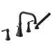 Moen Colinet TS44504 Two-Handle Roman Tub Faucet, matte black