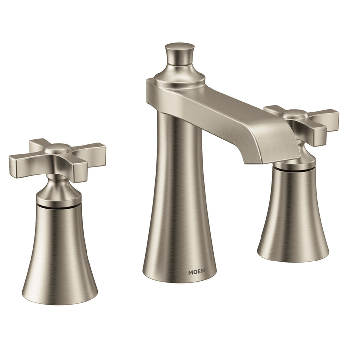 Moen TS6985 Two-Handle Bathroom Faucet, brushed nickel