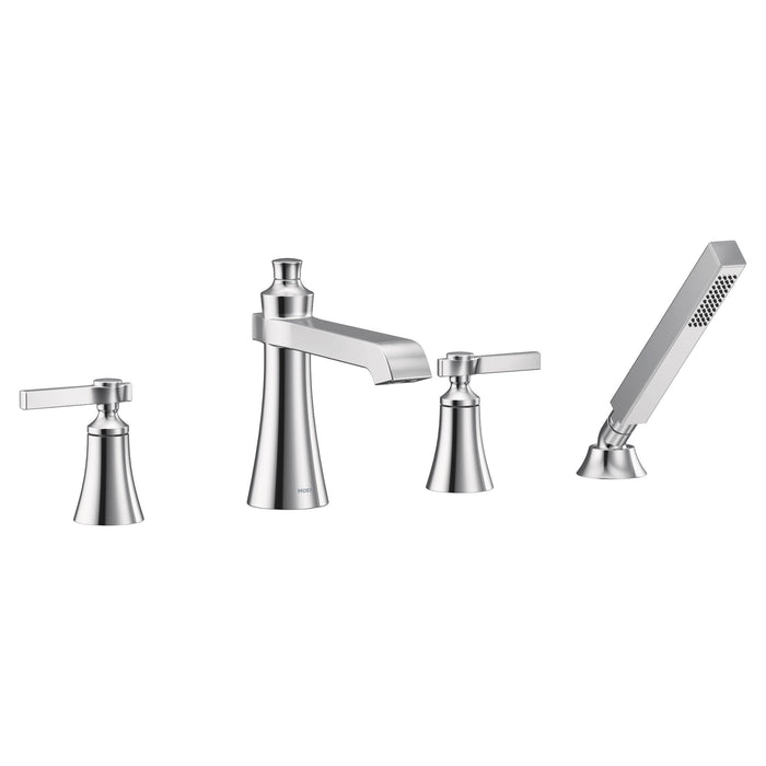 Moen Flara TS928 Two-Handle Roman Tub Faucet