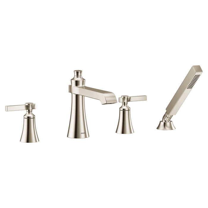 Moen Flara TS928 Two-Handle Roman Tub Faucet
