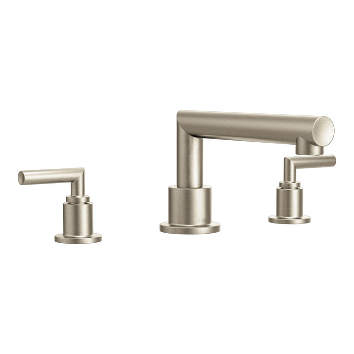 Moen TS93003 Two-Handle Roman Tub Faucet, brushed nickel