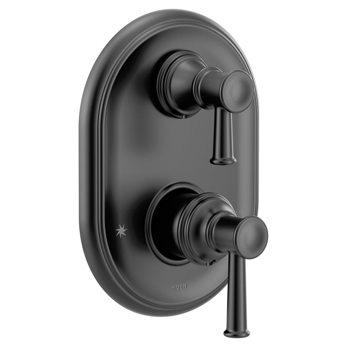 Moen Belfield UT3322 M-CORE 3-Series With Integrated Transfer Valve Trim, matte black