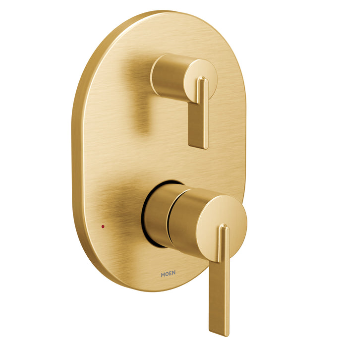 Moen Cia UT3331 M-CORE with transfer M-CORE transfer valve trim, brushed gold