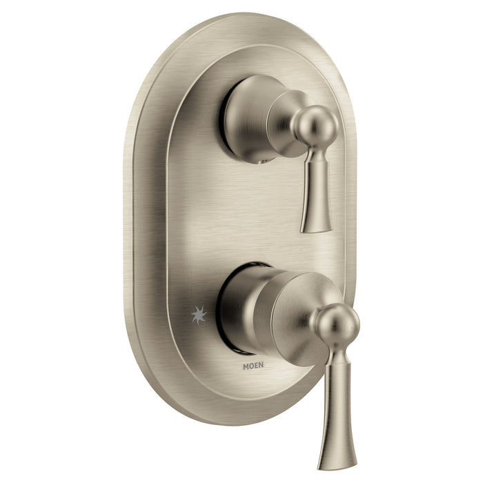 Moen Wynford UT5500 M-CORE 3-Series With Integrated Transfer Valve Trim, brushed nickel
