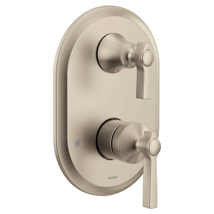 Moen Flara UTS2411 M-CORE 3-Series With Integrated Transfer Valve Trim, brushed nickel
