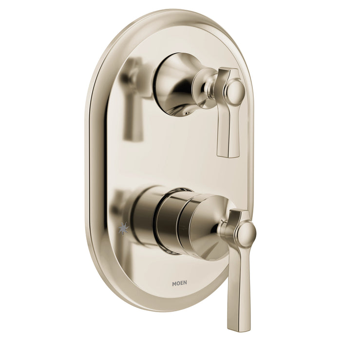 Moen Flara UTS2411 M-CORE 3-Series With Integrated Transfer Valve Trim, polished nickel