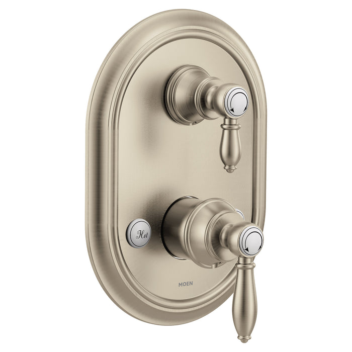Moen Weymouth UTS4311 M-CORE 3-Series With Integrated Transfer Valve Trim, brushed nickel