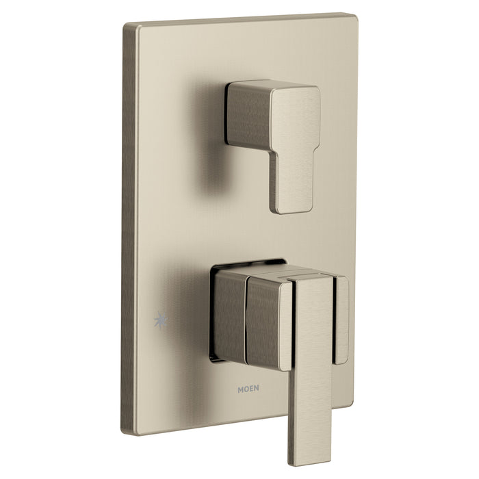 Moen 90 Degree UTS9011 M-CORE 3-Series With Integrated Transfer Valve Trim, brushed nickel