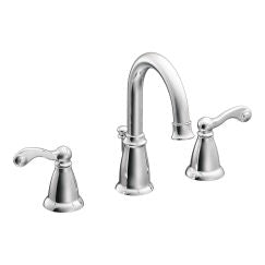 Moen WS84004 Traditional Two Handle High Arc Bathroom Faucet