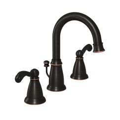 Moen WS84004 Traditional Two Handle High Arc Bathroom Faucet