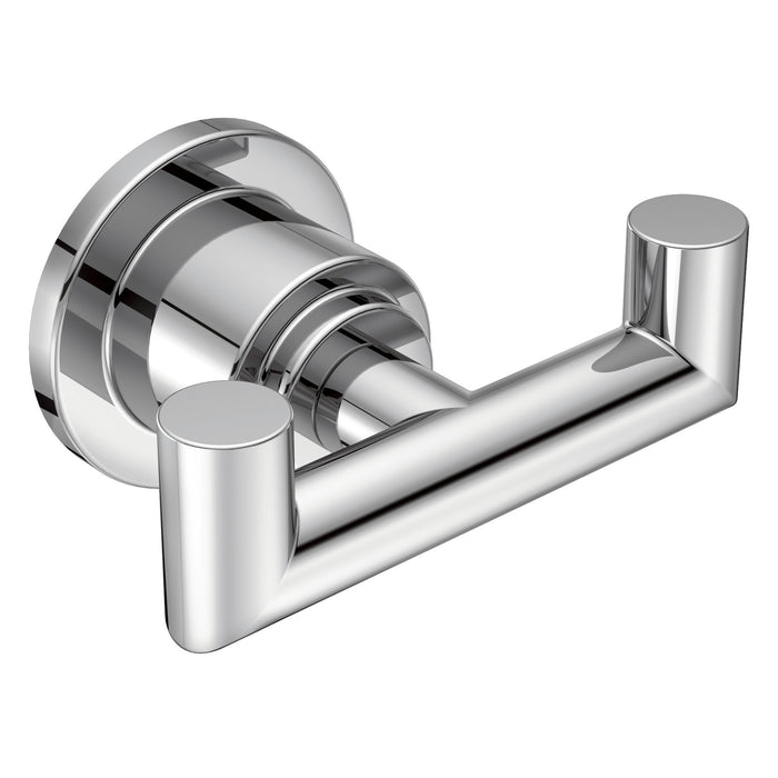Moen YB0803 Matte black double robe hook