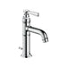 AXOR Montreux Single-Hole Faucet 100 with Pop-Up Drain, 1.2 GPM