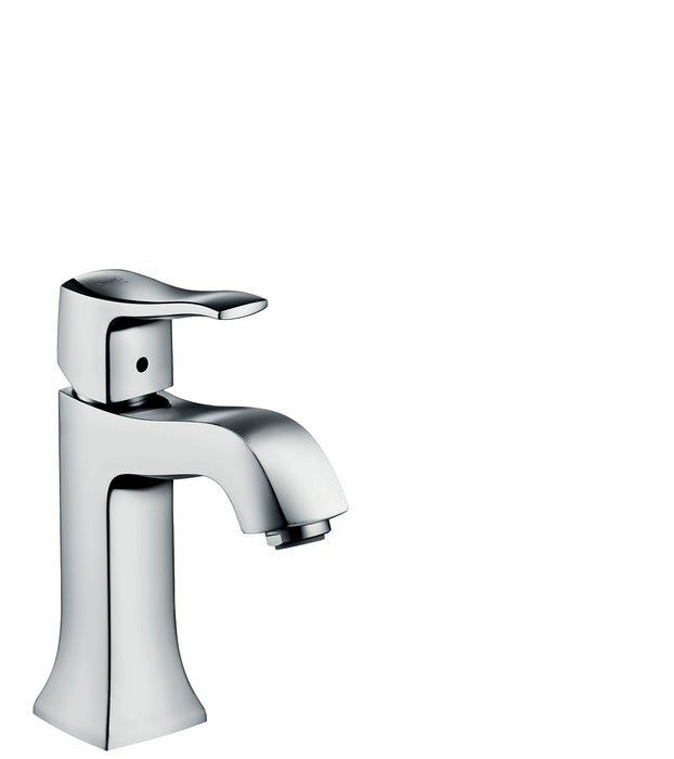 hansgrohe Metris C Single-Hole Faucet 100 with Pop-Up Drain, 1.2 GPM