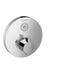 hansgrohe ShowerSelect S Thermostatic Trim for 1 Function, Round