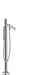 AXOR Uno Freestanding Tub Filler Trim with Zero Handle and 1.75 GPM Handshower
