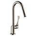 AXOR Citterio HighArc Kitchen Faucet 2-Spray Pull-Down, 1.75 GPM