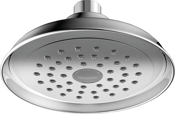 hansgrohe Joleena Showerhead 150 1-Jet, 2.5 GPM