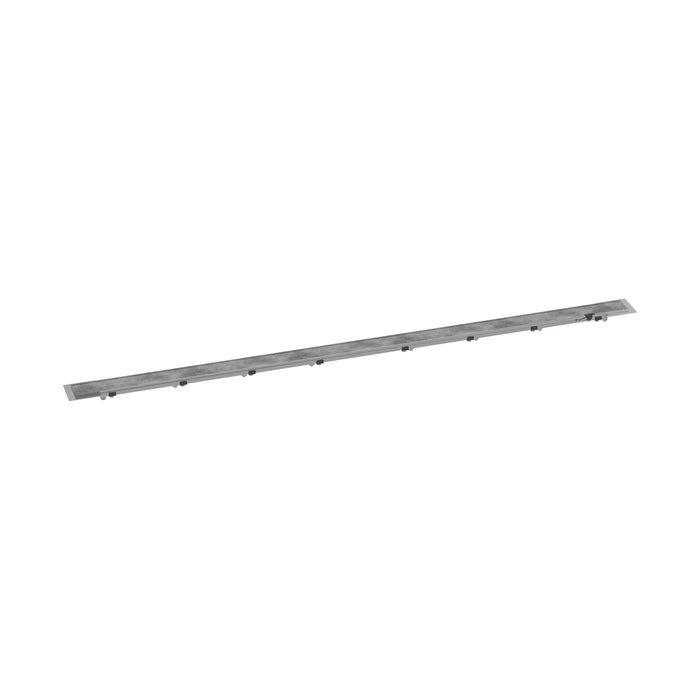 hansgrohe RainDrain Rock Trim Flex 59 1/8" Cut to Size and Tileable