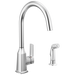 Peerless Ezra P1971LF Single-Handle Kitchen Faucet with Spray
