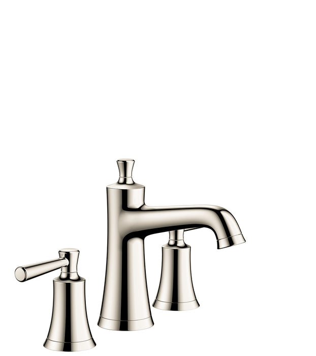 hansgrohe Joleena Widespread Faucet 100 with Pop-Up Drain, 1.2 GPM